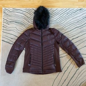 Michael Kors Puffer Coat with Removable Hood